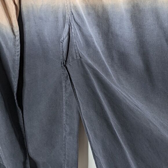 BLANKNYC Tie Dye Blue Ombre Drop Sleeve Open Duster size M - Picture 8 of 12